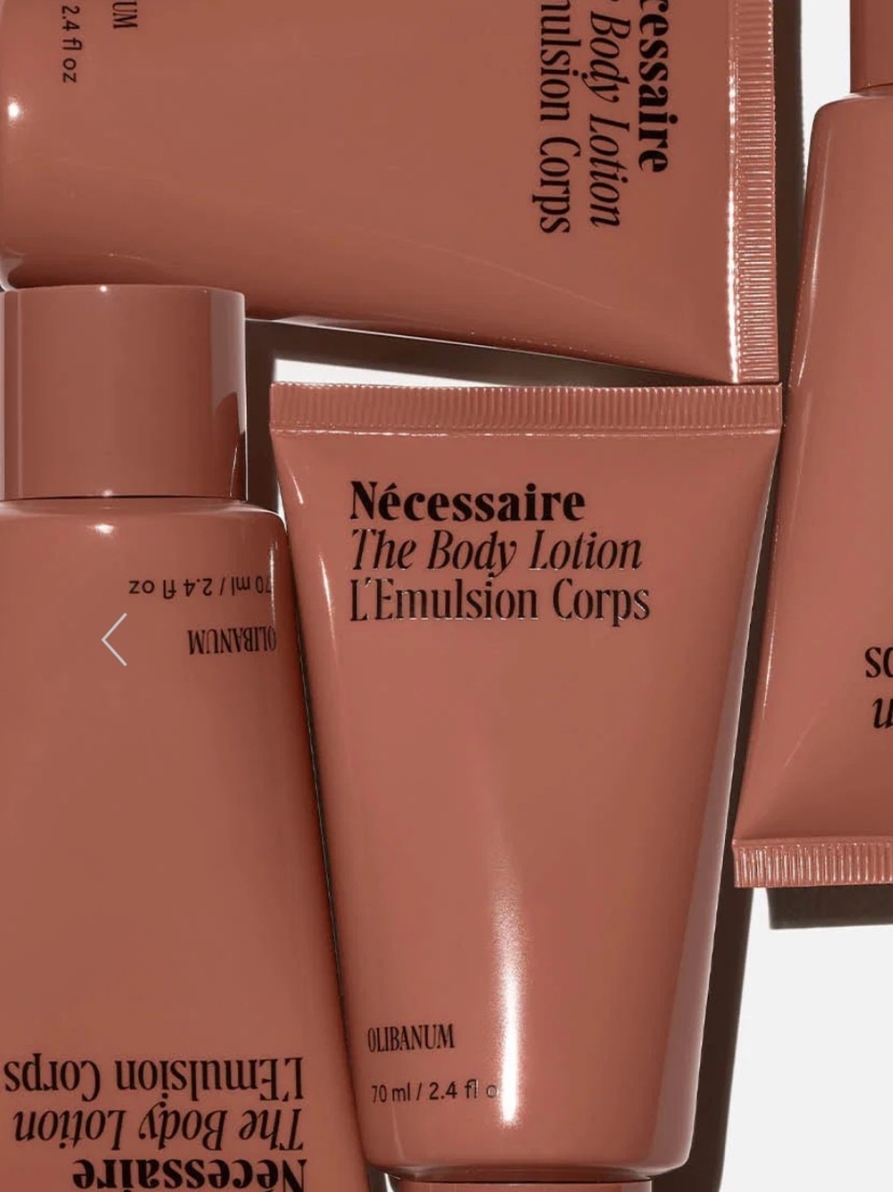 NEW Necessaire The Body Lotion 70 ml | Multi-Peptide | Olibanum